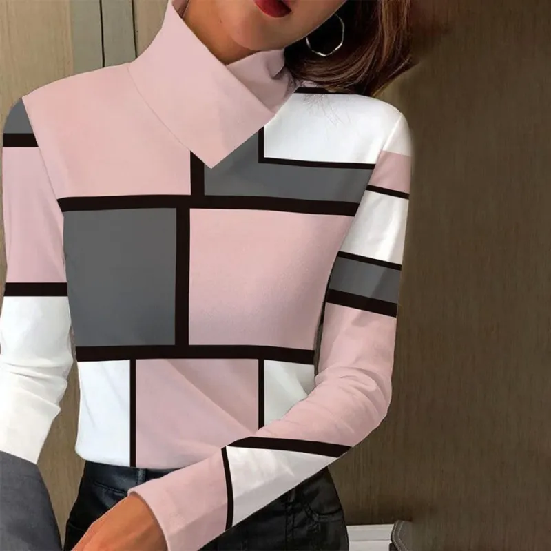 Pink Long Sleeve Print Top sold by Viva Estel