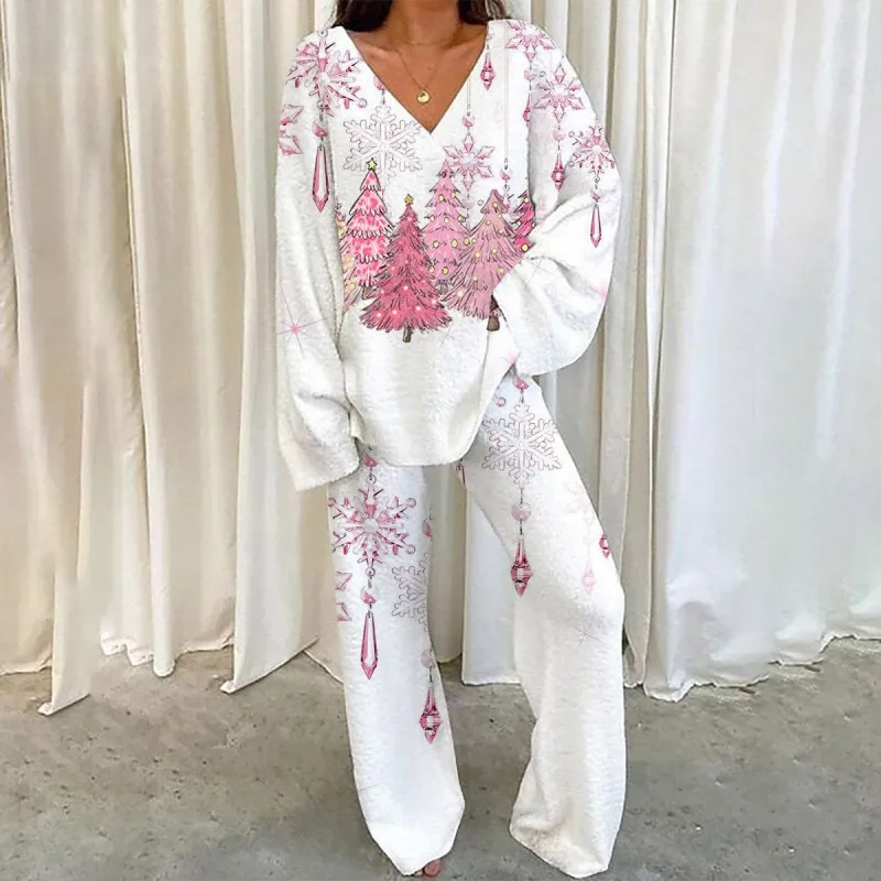 Sweet Long Sleeve Two Piece Set sold by Viva Estel