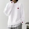 Basic Long Sleeve White Sweater sold by Viva Estel