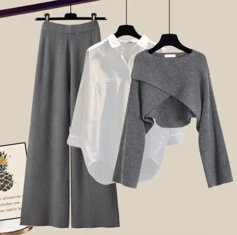 Comfy Long Sleeve Three Piece Set sold by Viva Estel product image thumbnail 2