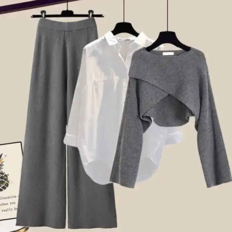 Comfy Long Sleeve Three Piece Set sold by Viva Estel