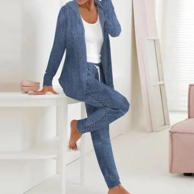 Fresh Plain Hoodie Two Piece Set sold by Viva Estel product image thumbnail 2