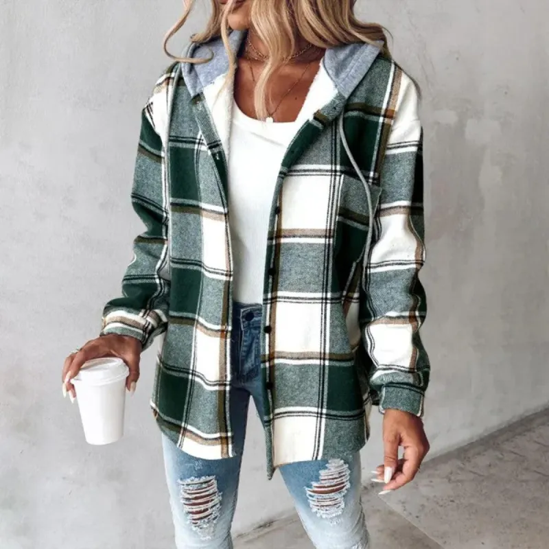 Trendy Print Hoodie Outerwear sold by Viva Estel