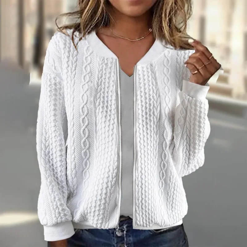 Unique Plain Long Sleeve Outerwear sold by Viva Estel