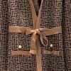 Coffee – Shawl Cardigan V-Neck Three Piece Set sold by Viva Estel