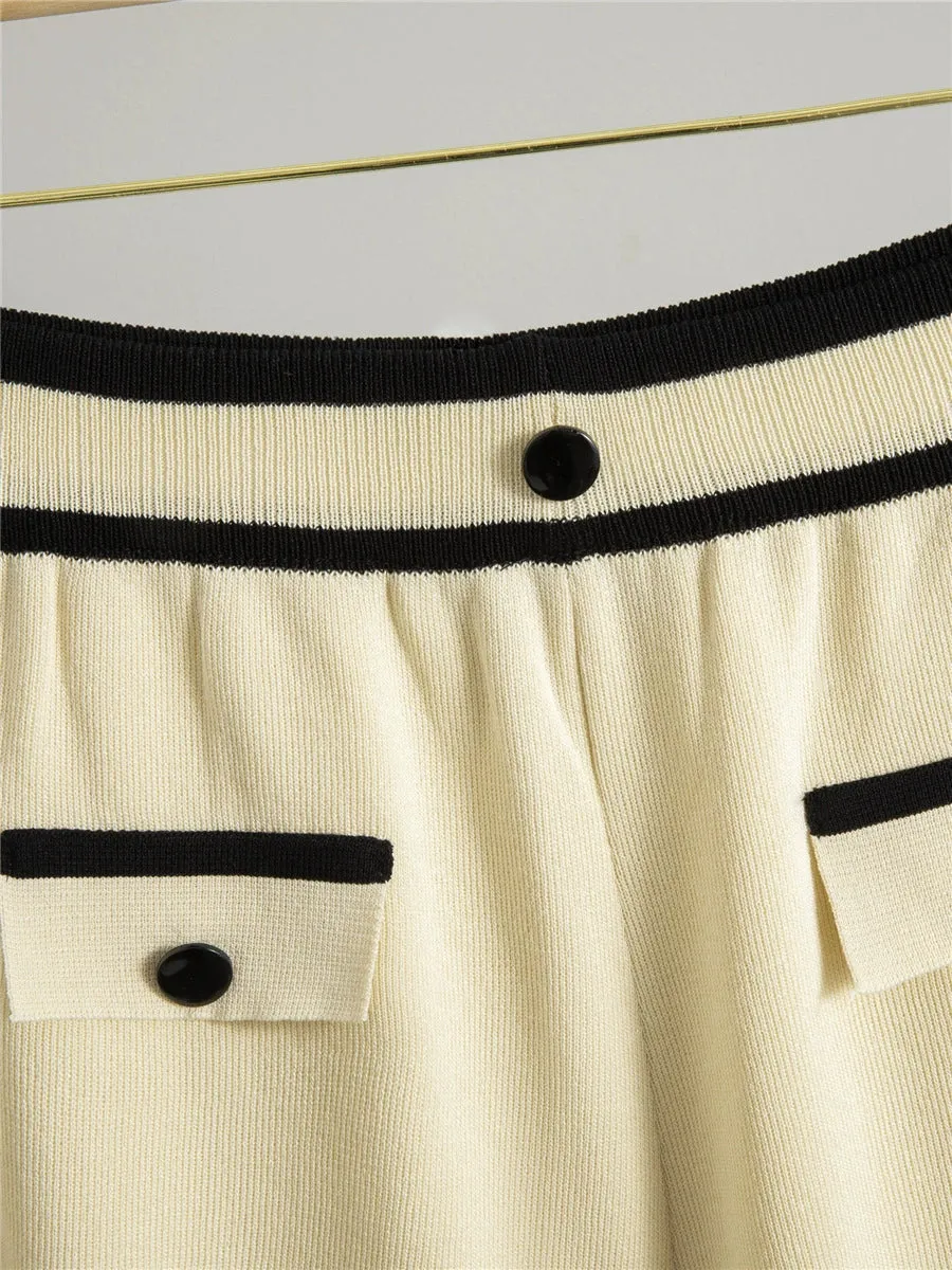 Apricot – Casual Short Cardigan Two-Piece Set sold by Viva Estel product image thumbnail 5