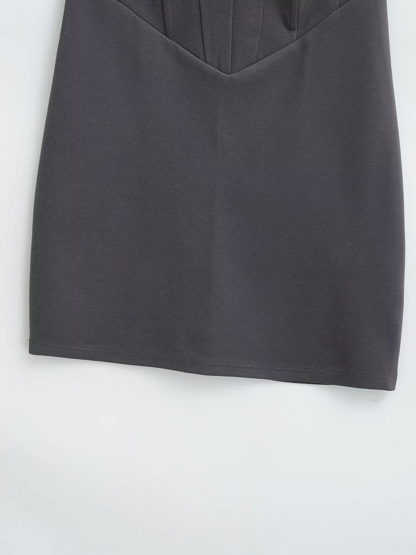 Gray – Strapless Bodycon Sexy Dress sold by Viva Estel product image thumbnail 4