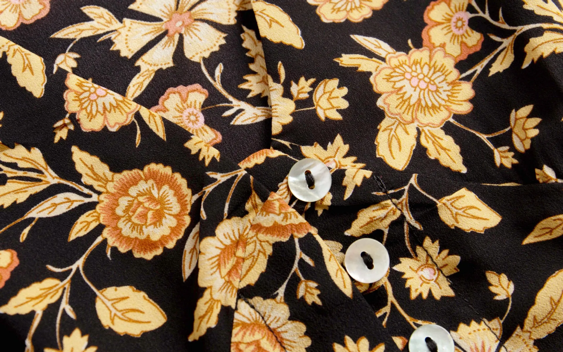 Floral – Vintage Slim-Fit A-Line Dress sold by Viva Estel product image thumbnail 4