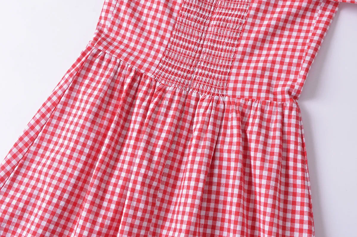 Plaid – Slim Fit Plaid Mini Dress sold by Viva Estel product image thumbnail 5