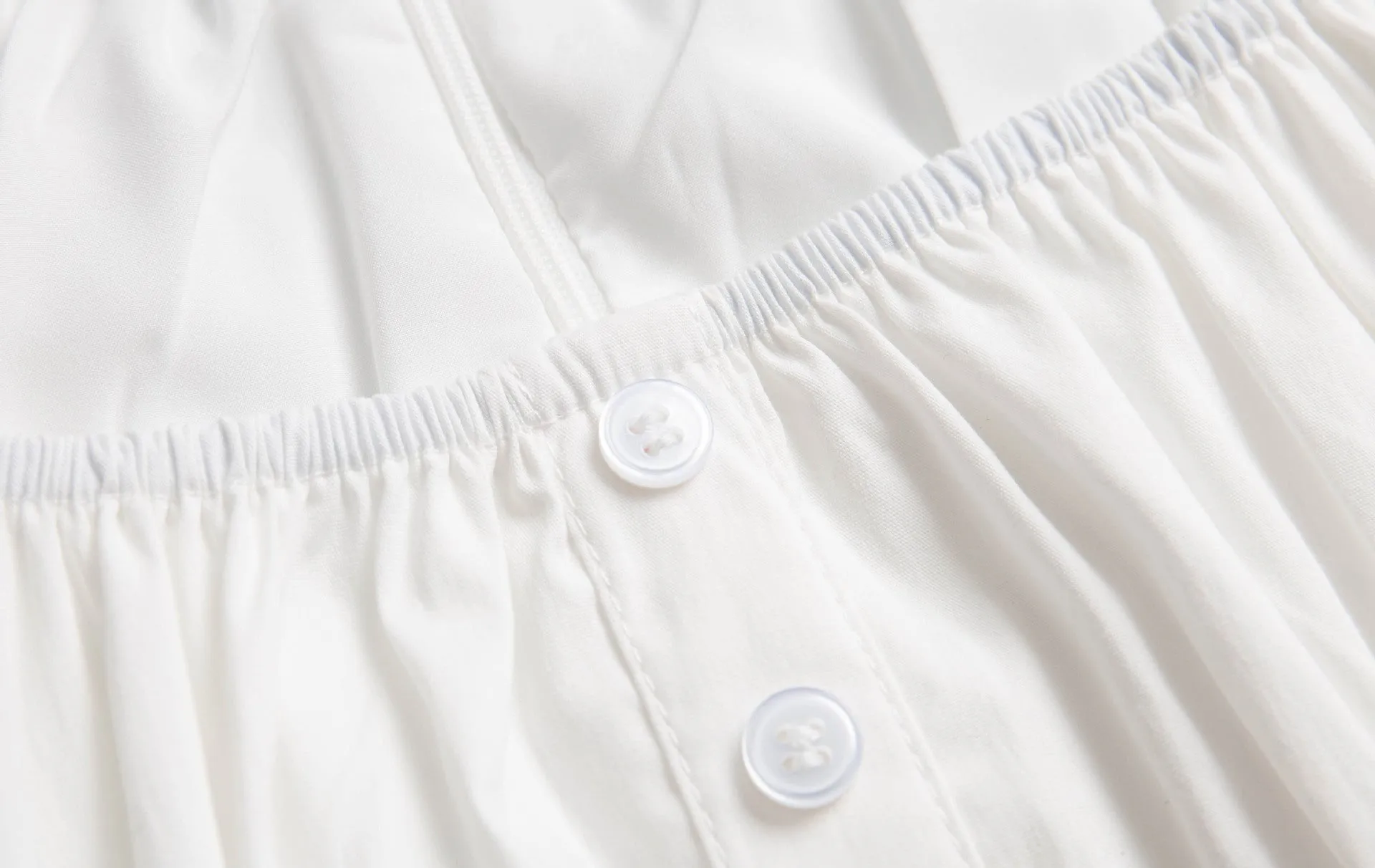 White - Vintage Slim-Fit Waist Dress sold by Viva Estel product image thumbnail 5