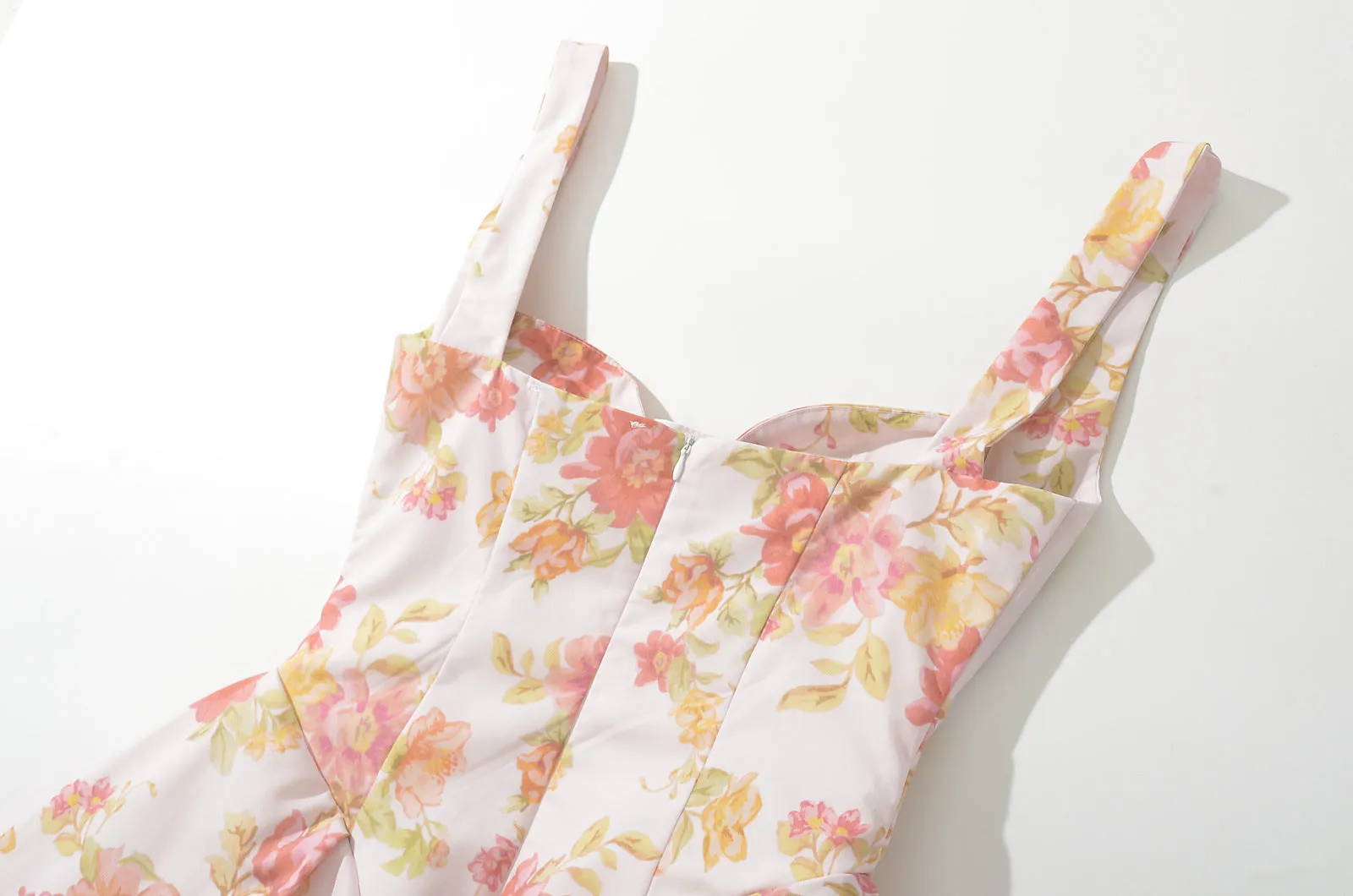 Floral – Printed Backless Spaghetti Strap Dress sold by Viva Estel product image thumbnail 3