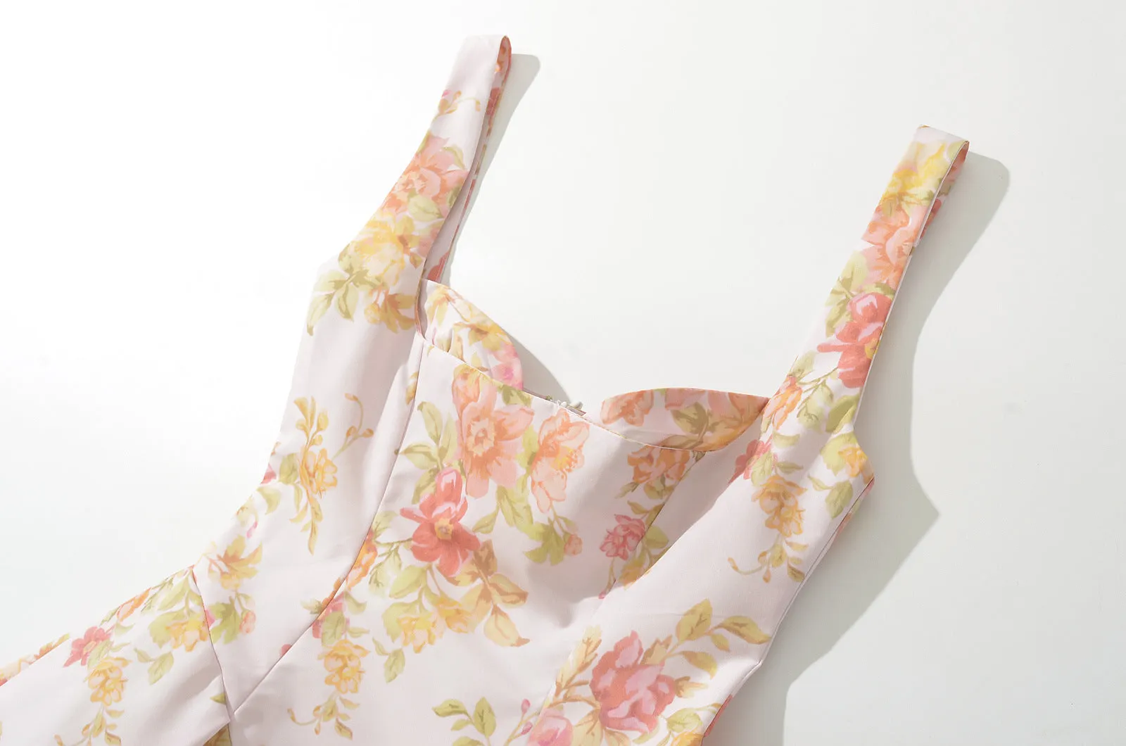 Floral – Printed Backless Spaghetti Strap Dress sold by Viva Estel product image thumbnail 2