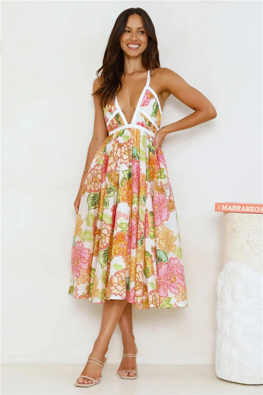 Floral – Boho Chic Vacation Maxi Dress sold by Viva Estel product image thumbnail 3
