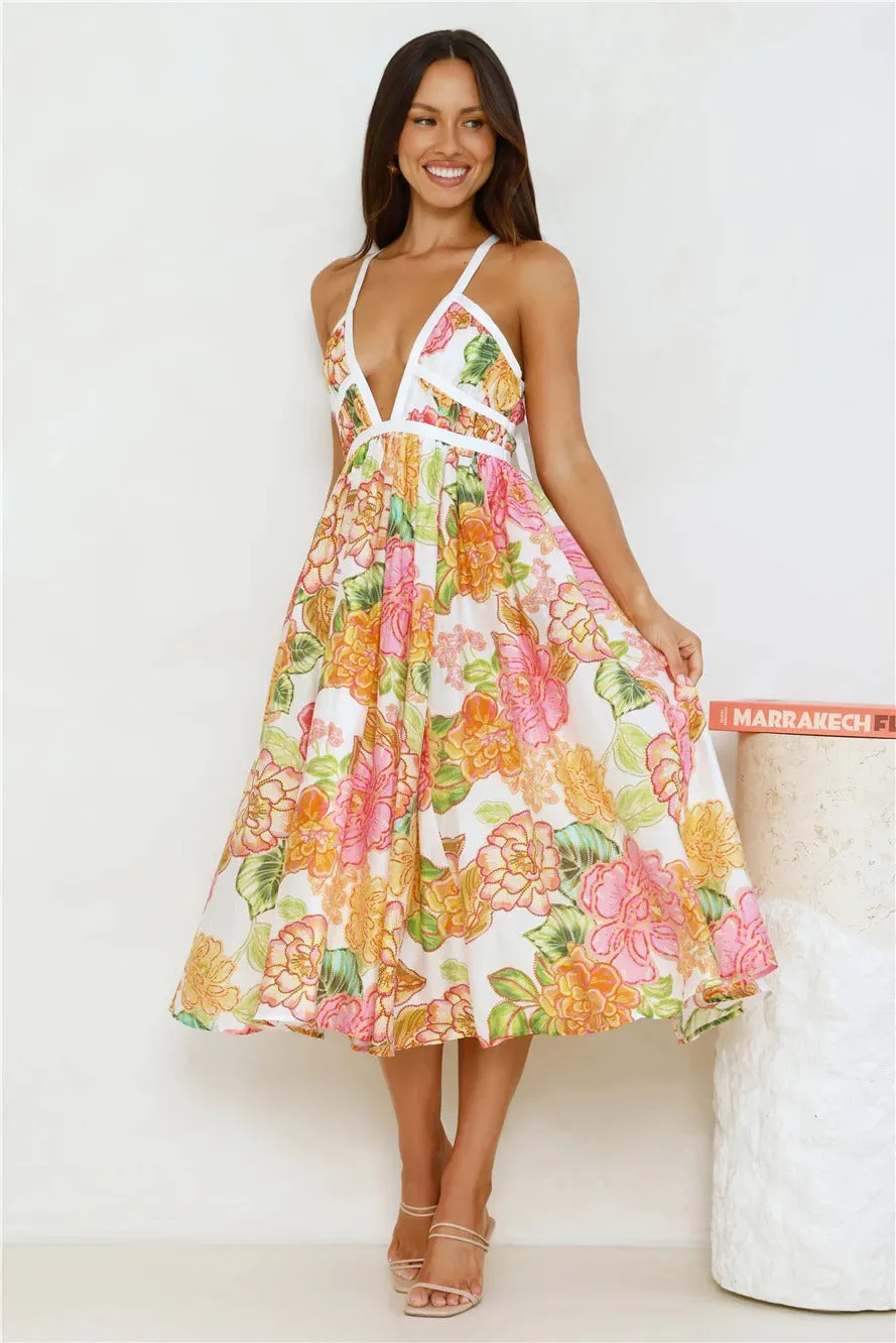 Floral – Boho Chic Vacation Maxi Dress sold by Viva Estel product image thumbnail 4