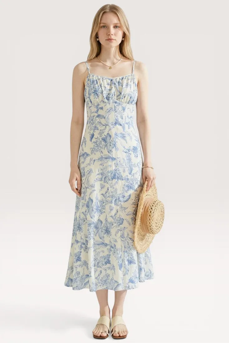 Virelle · Blue Aura Midi Dress sold by Viva Estel product image thumbnail 5