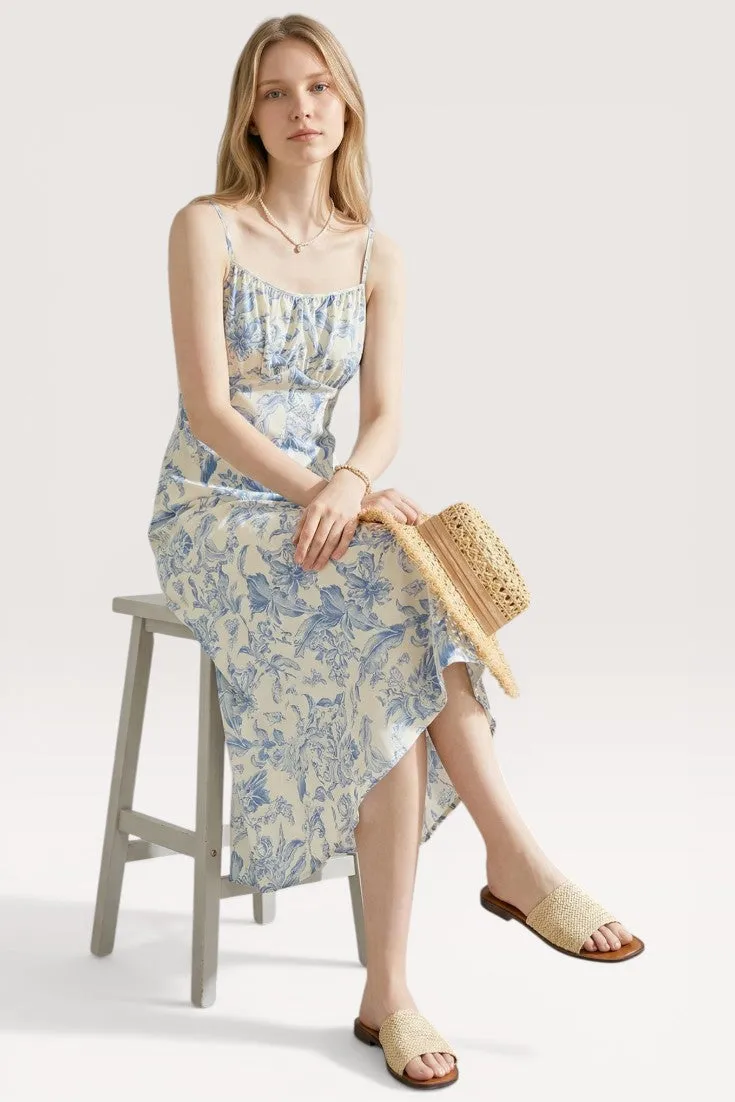 Virelle · Blue Aura Midi Dress sold by Viva Estel product image thumbnail 4
