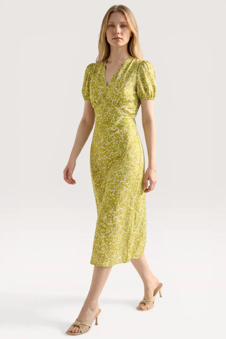 Velora · Vanilla Mist Midi Dress sold by Viva Estel product image thumbnail 3