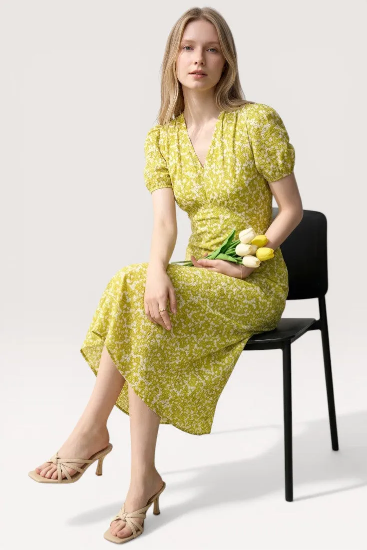 Velora · Vanilla Mist Midi Dress sold by Viva Estel product image thumbnail 5