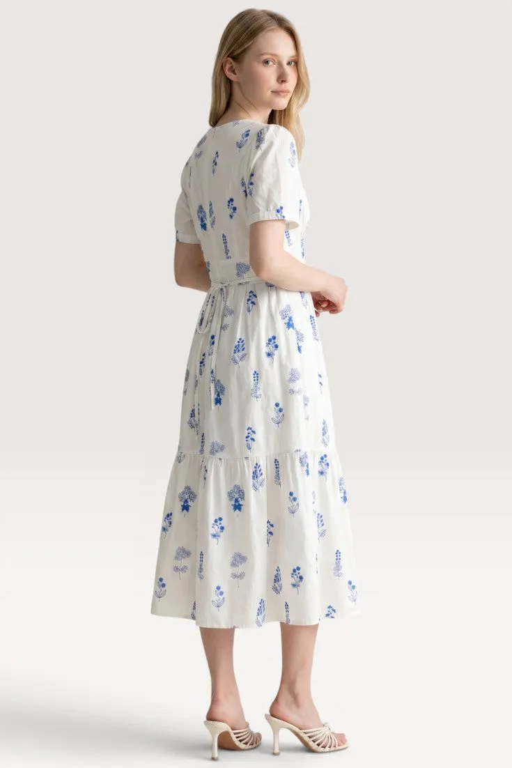 Isolde · Ivory Whisper Midi Dress sold by Viva Estel product image thumbnail 4