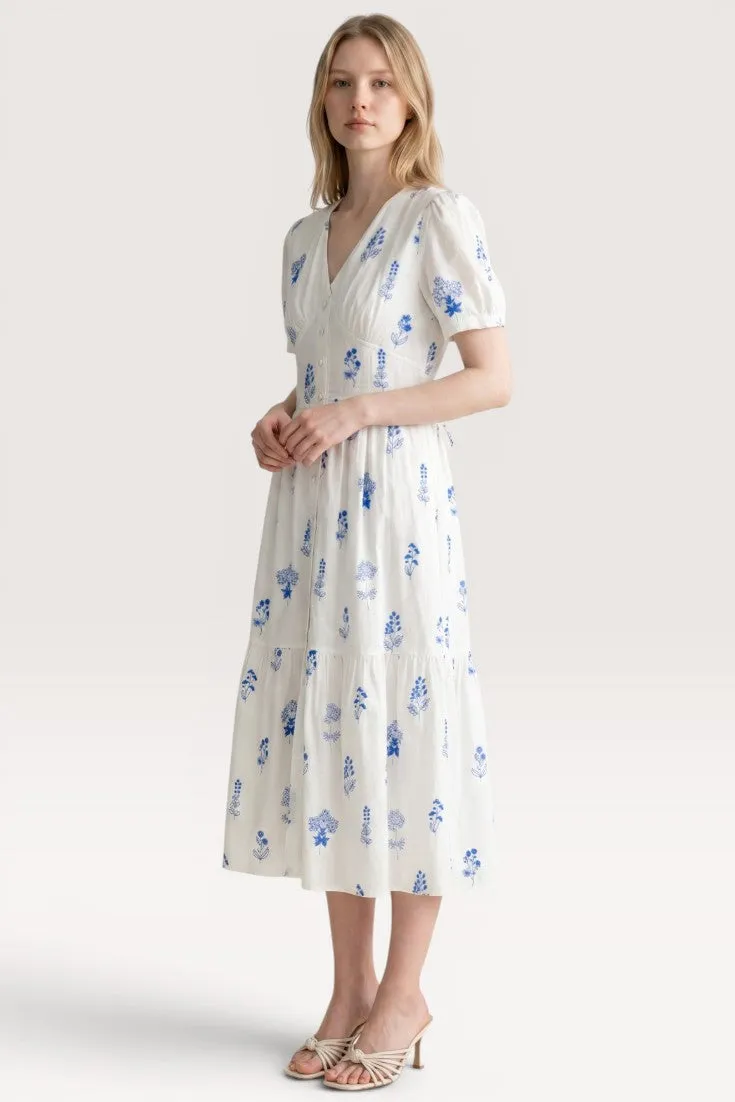 Isolde · Ivory Whisper Midi Dress sold by Viva Estel product image thumbnail 2