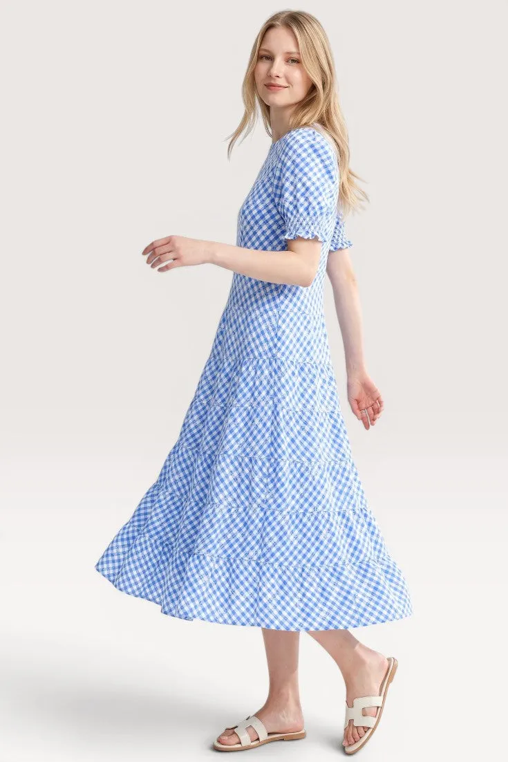 Celestia · Azure Meadow Midi Dress sold by Viva Estel product image thumbnail 3