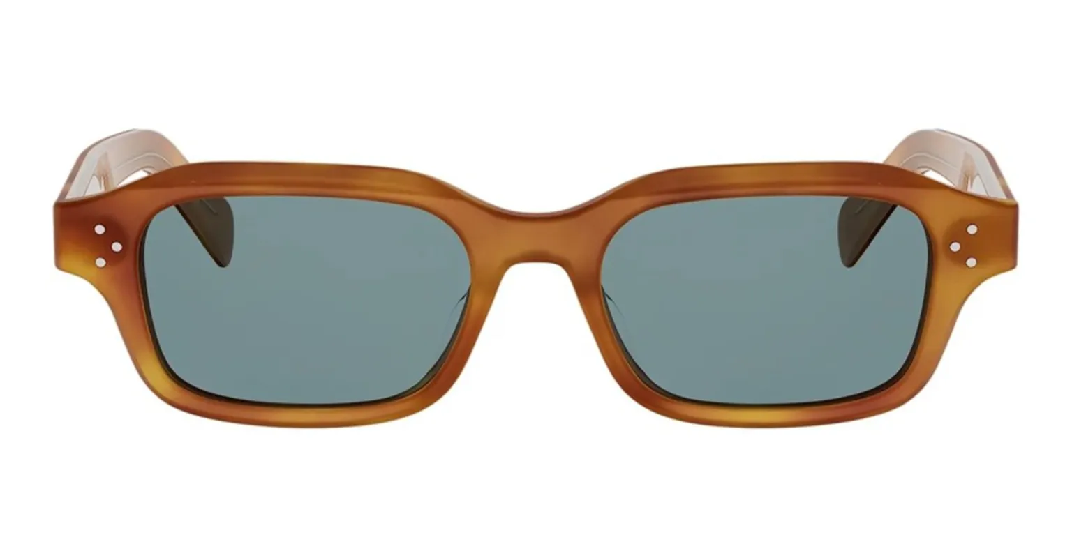 Celine 3 dots havana squared sunglasses made by Celine