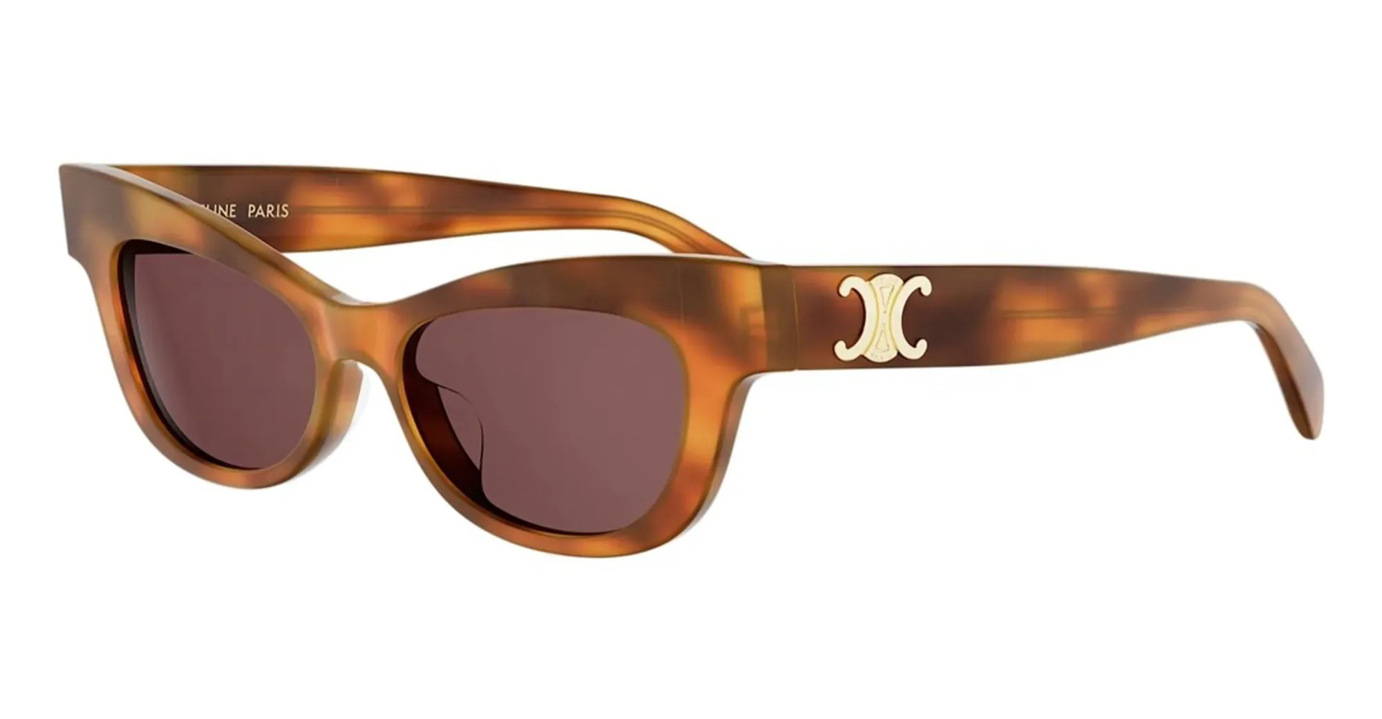 Triomphe havana cat-eye sunglasses sold by Mondello product image thumbnail 2