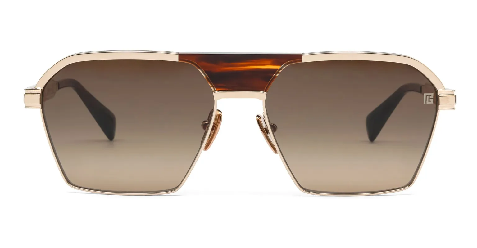 Sergeant - 12k gold / brown swirl made by Balmain