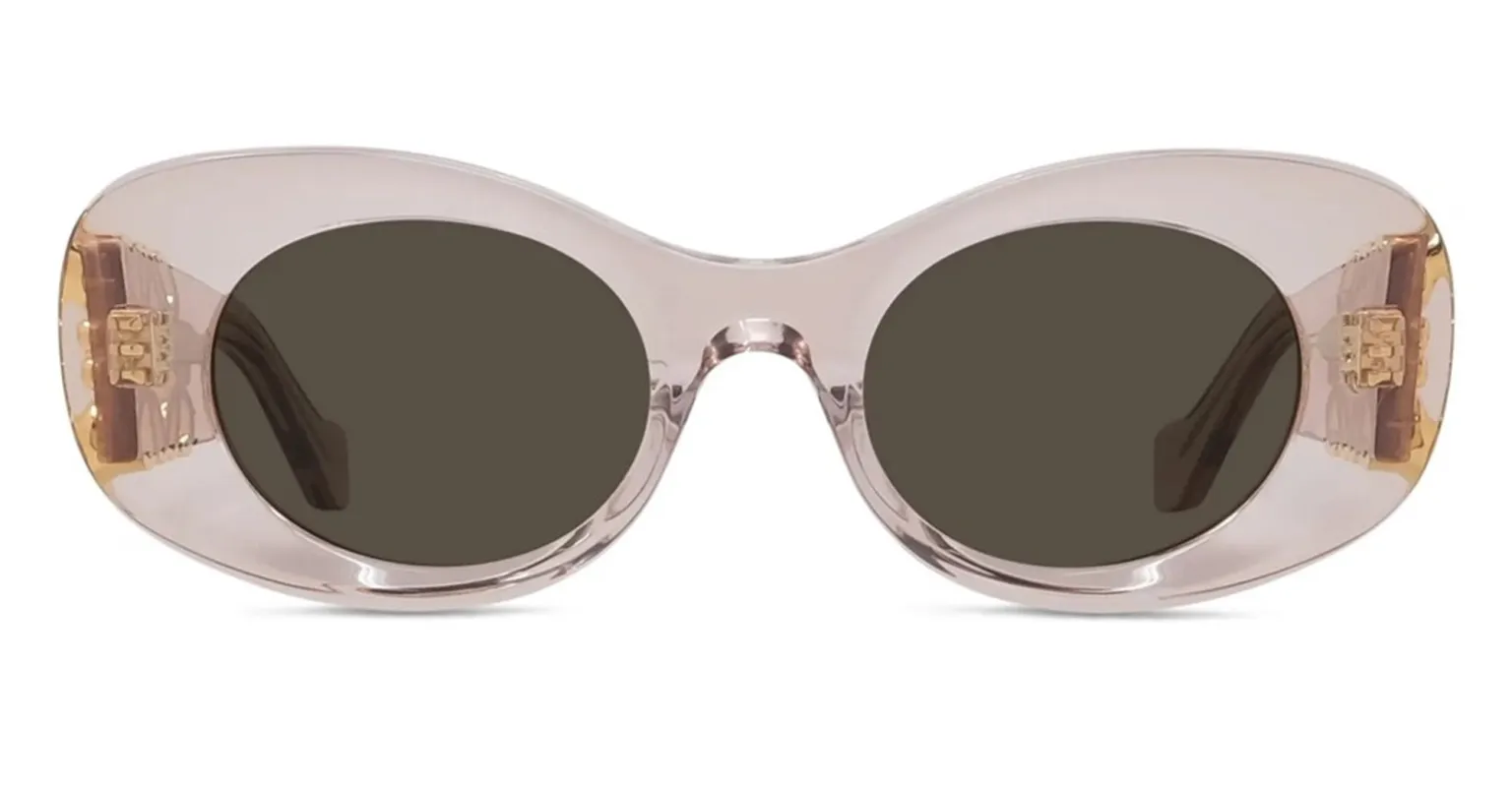Anagram pink cat-eye sunglasses made by Loewe