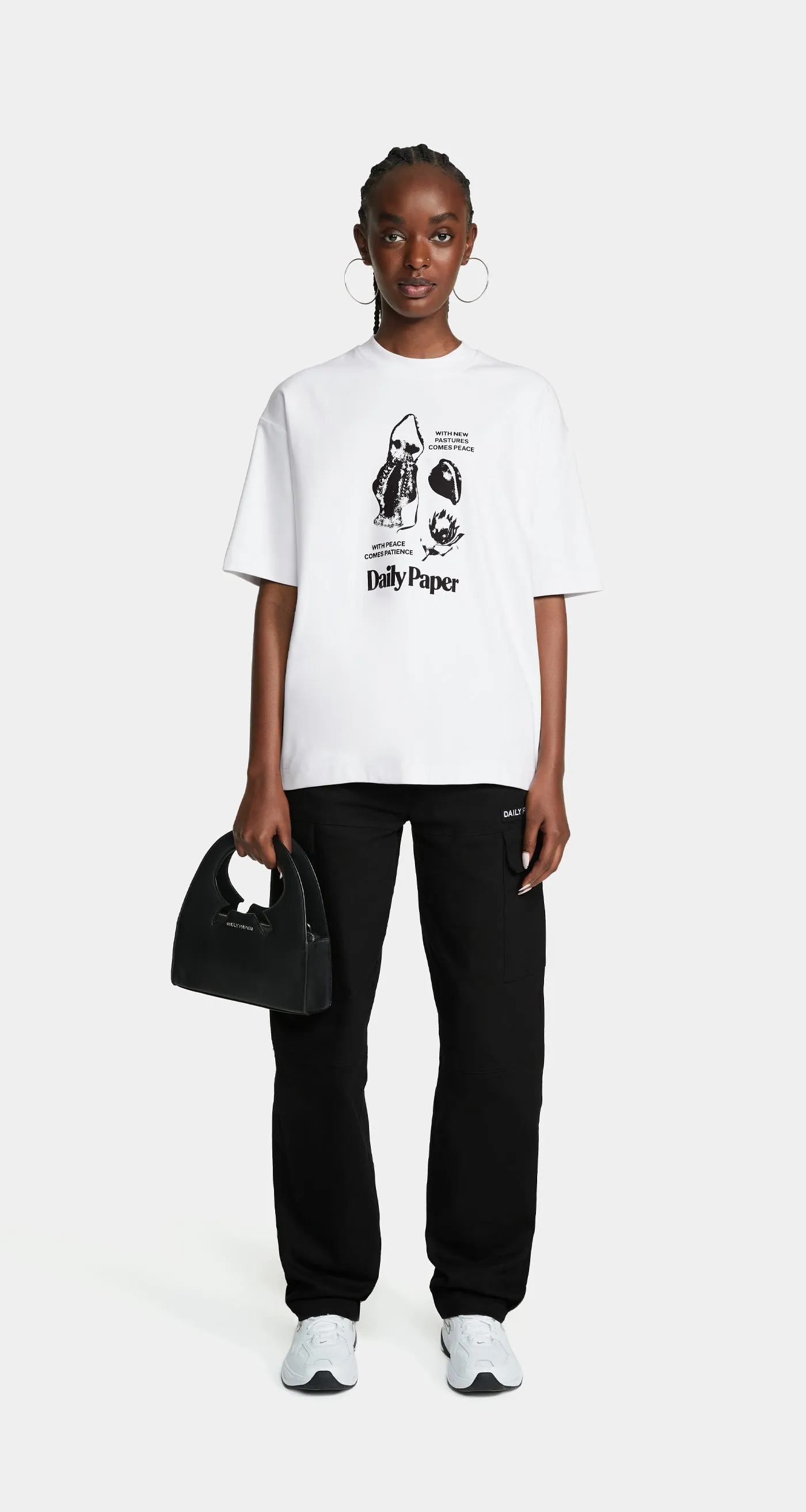 White Ruhinda T-Shirt sold by Daily Paper product image thumbnail 3