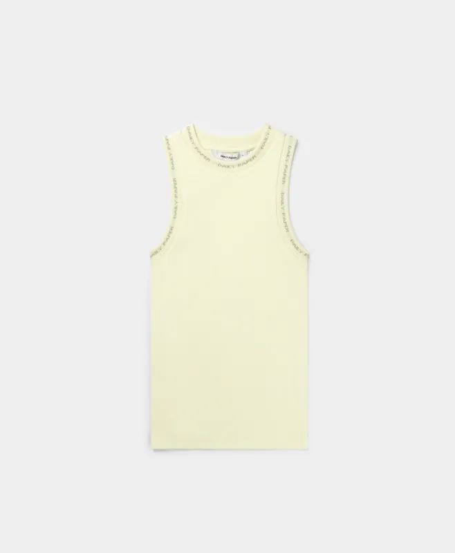 Icing Yellow Erib Tanktop sold by Daily Paper