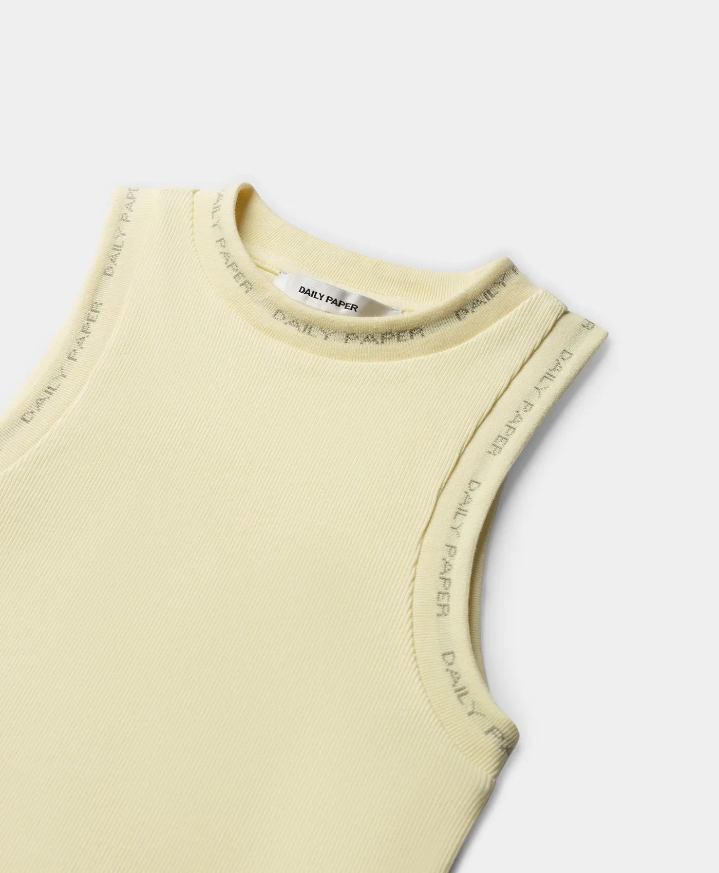 Icing Yellow Erib Tanktop sold by Daily Paper product image thumbnail 5