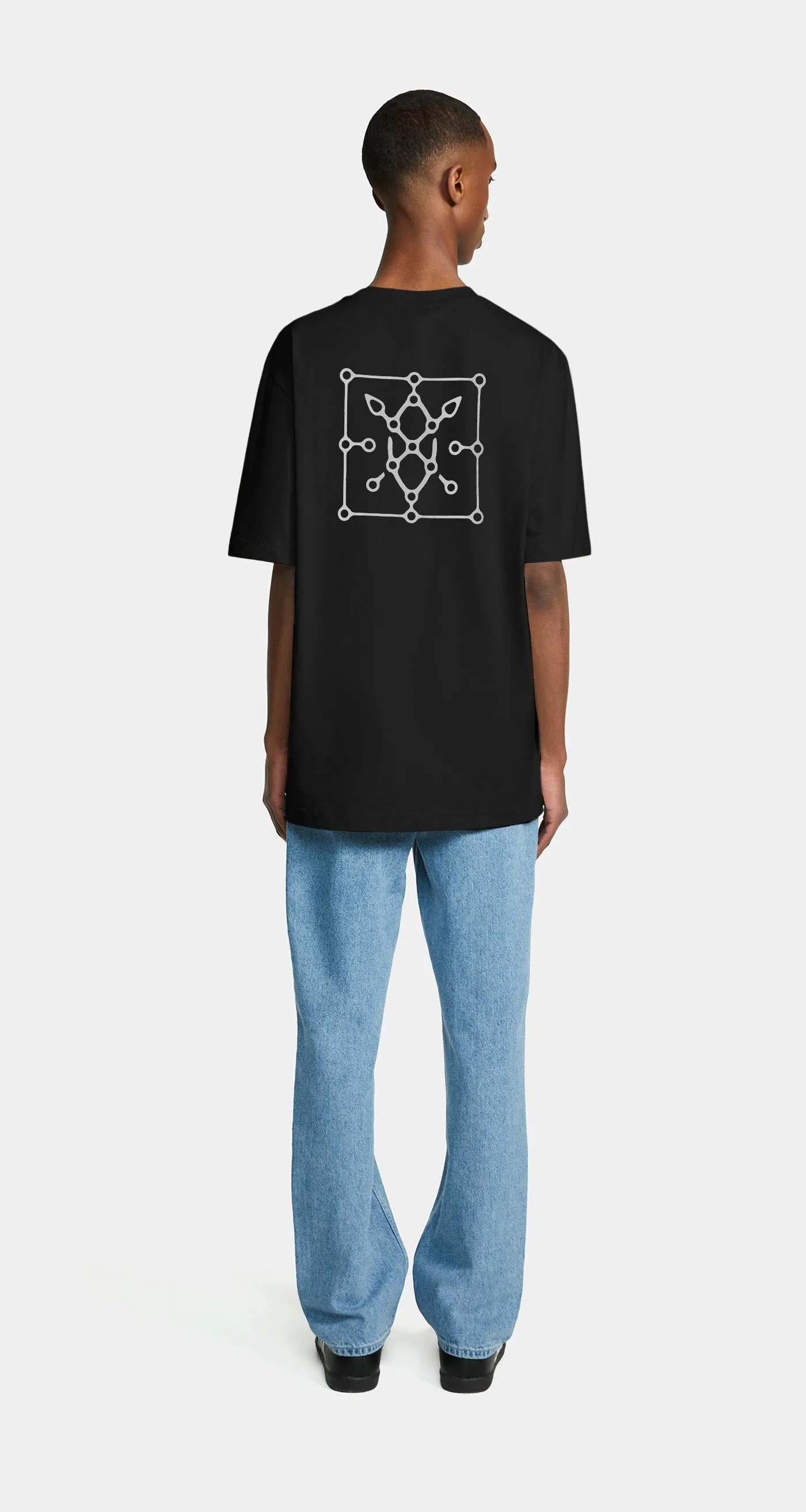 Black Raysan T-Shirt sold by Daily Paper product image thumbnail 3