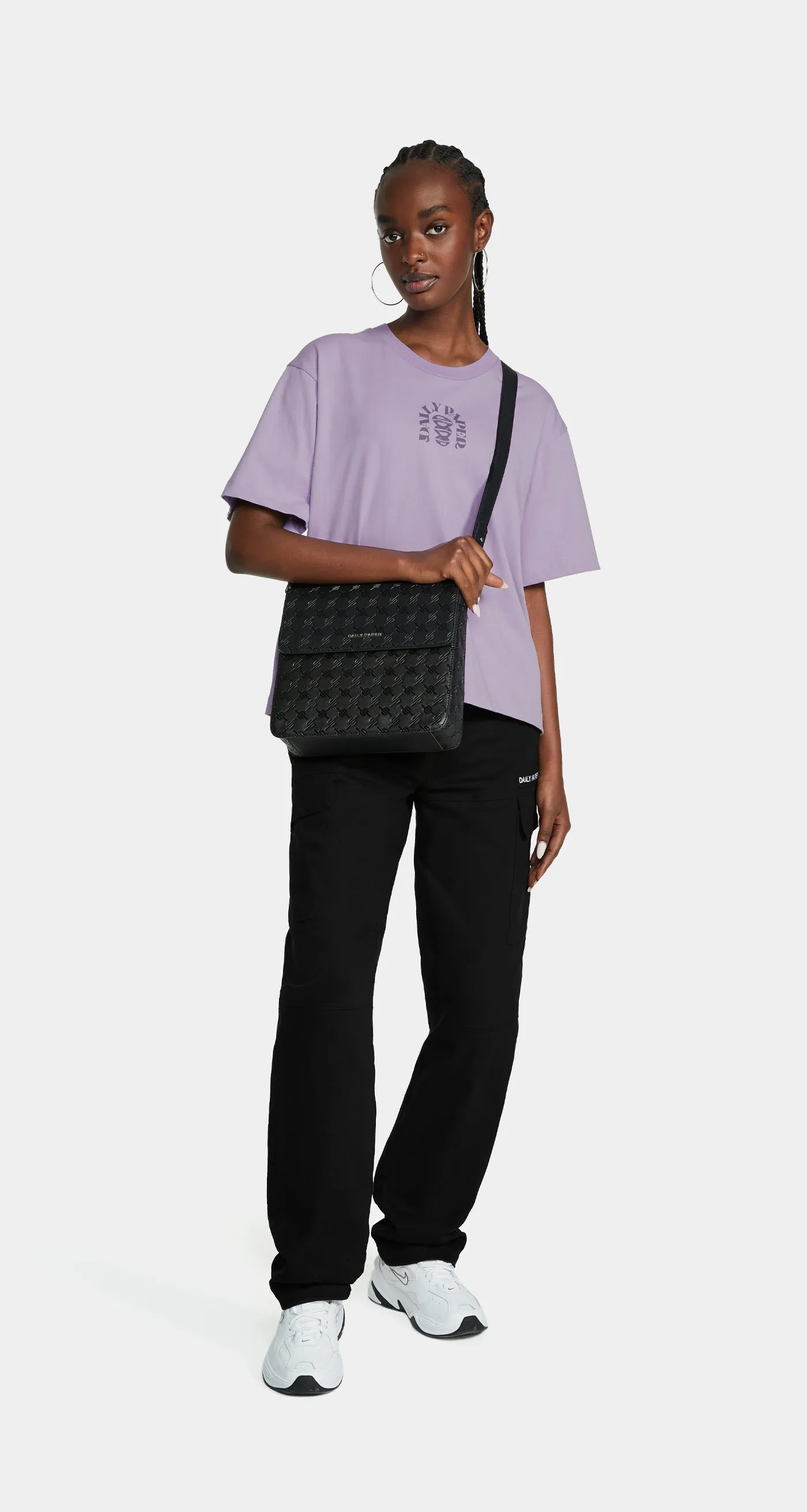 Purple Rose Ragina T-Shirt sold by Daily Paper product image thumbnail 3