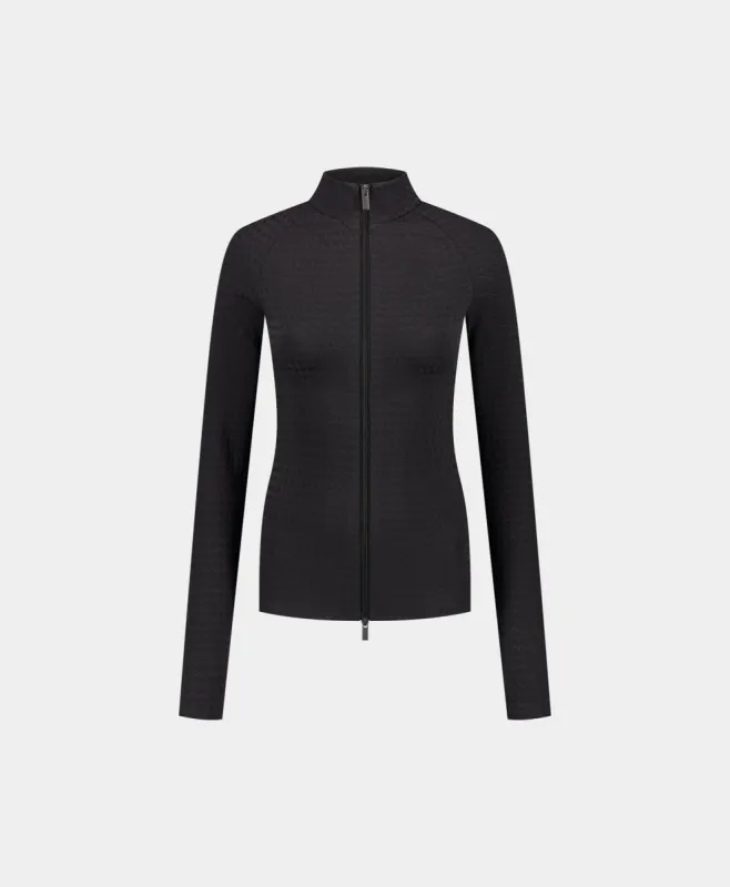 Obsidian Black Nefeli Trapped Top sold by Daily Paper