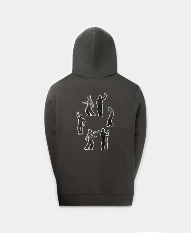 Ash Grey Halim Hoodie made by Daily Paper