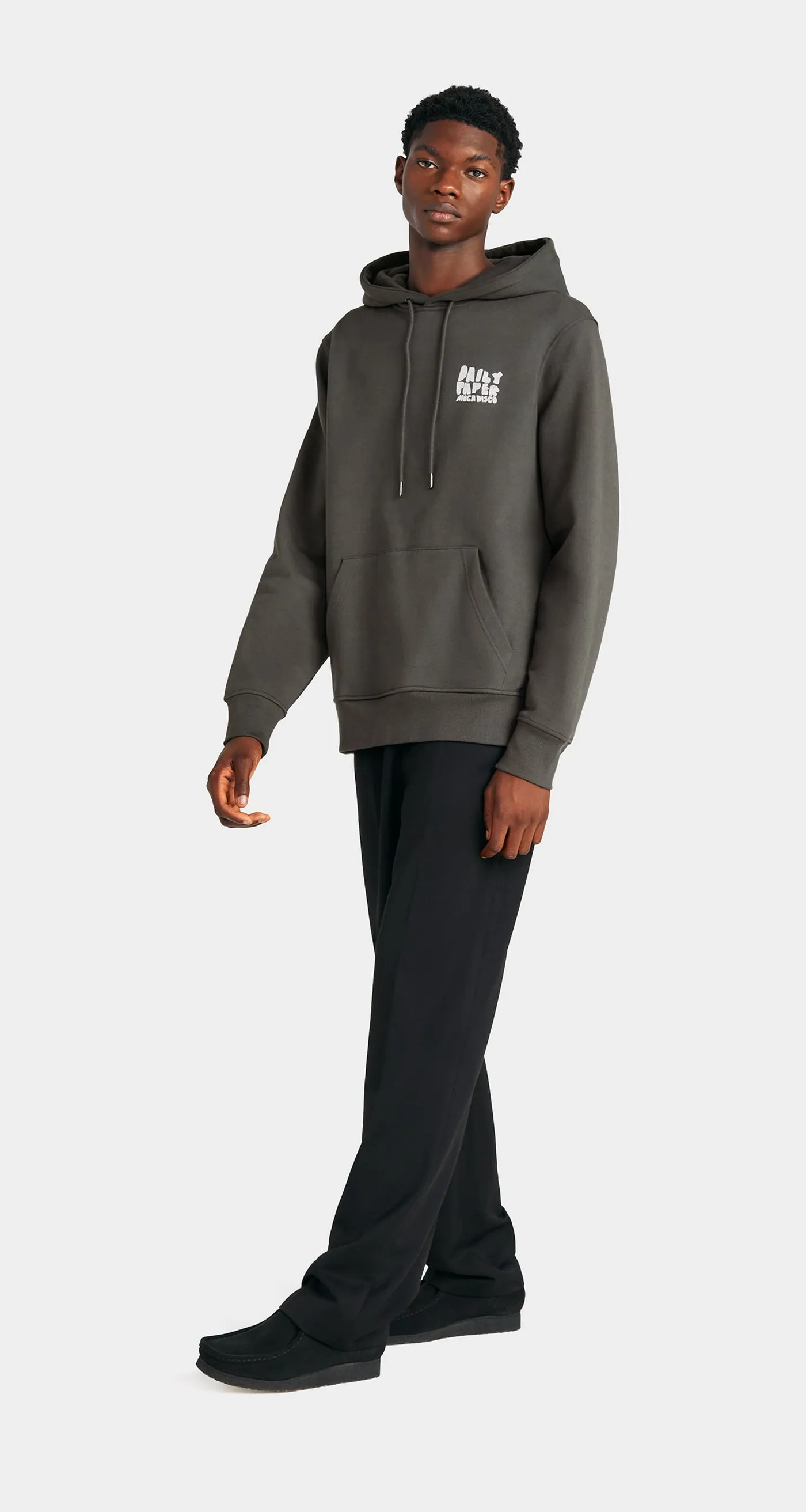 Ash Grey Halim Hoodie sold by Daily Paper product image thumbnail 4