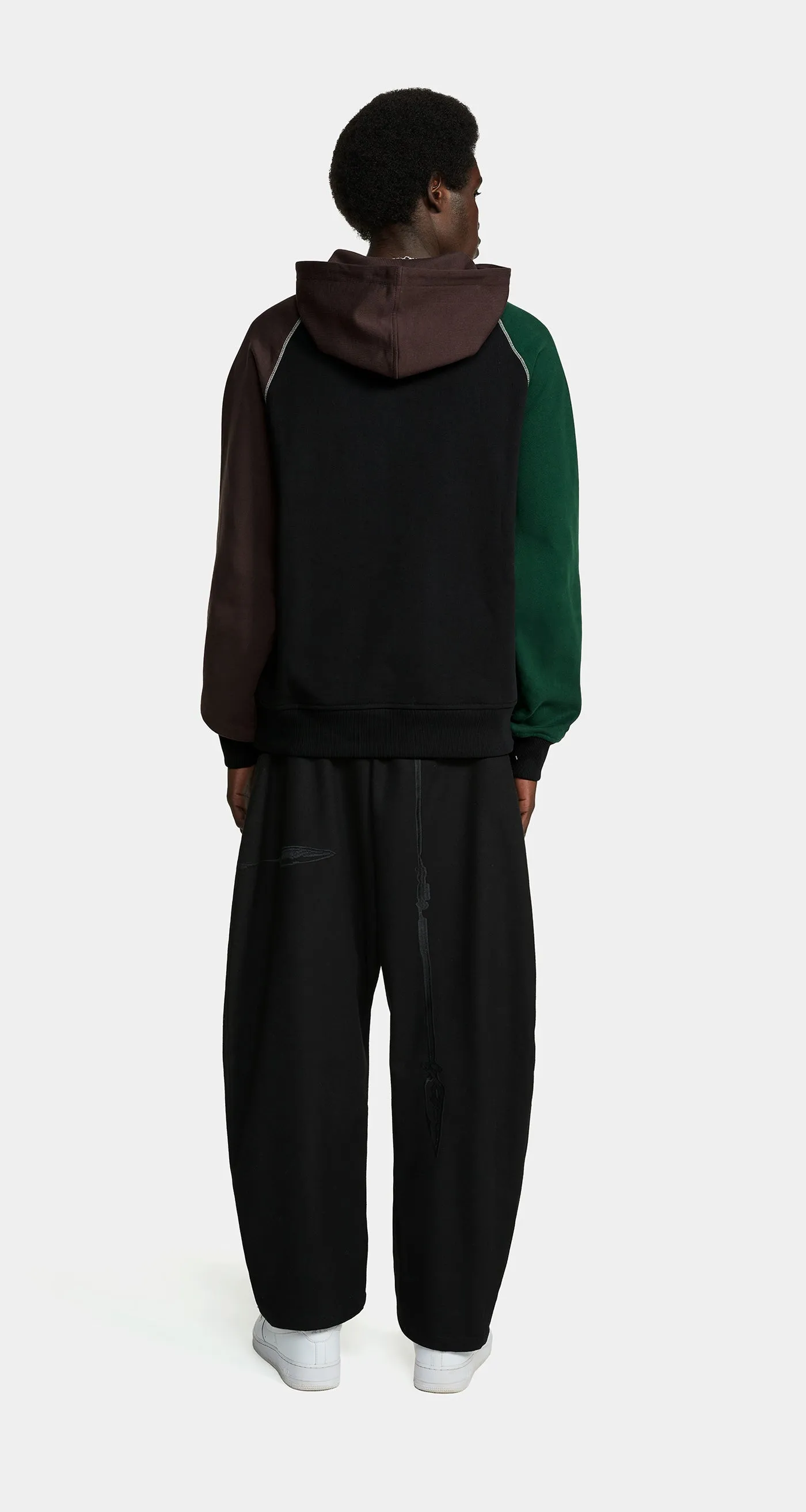 Grey Green Ridha Hoodie sold by Daily Paper product image thumbnail 4