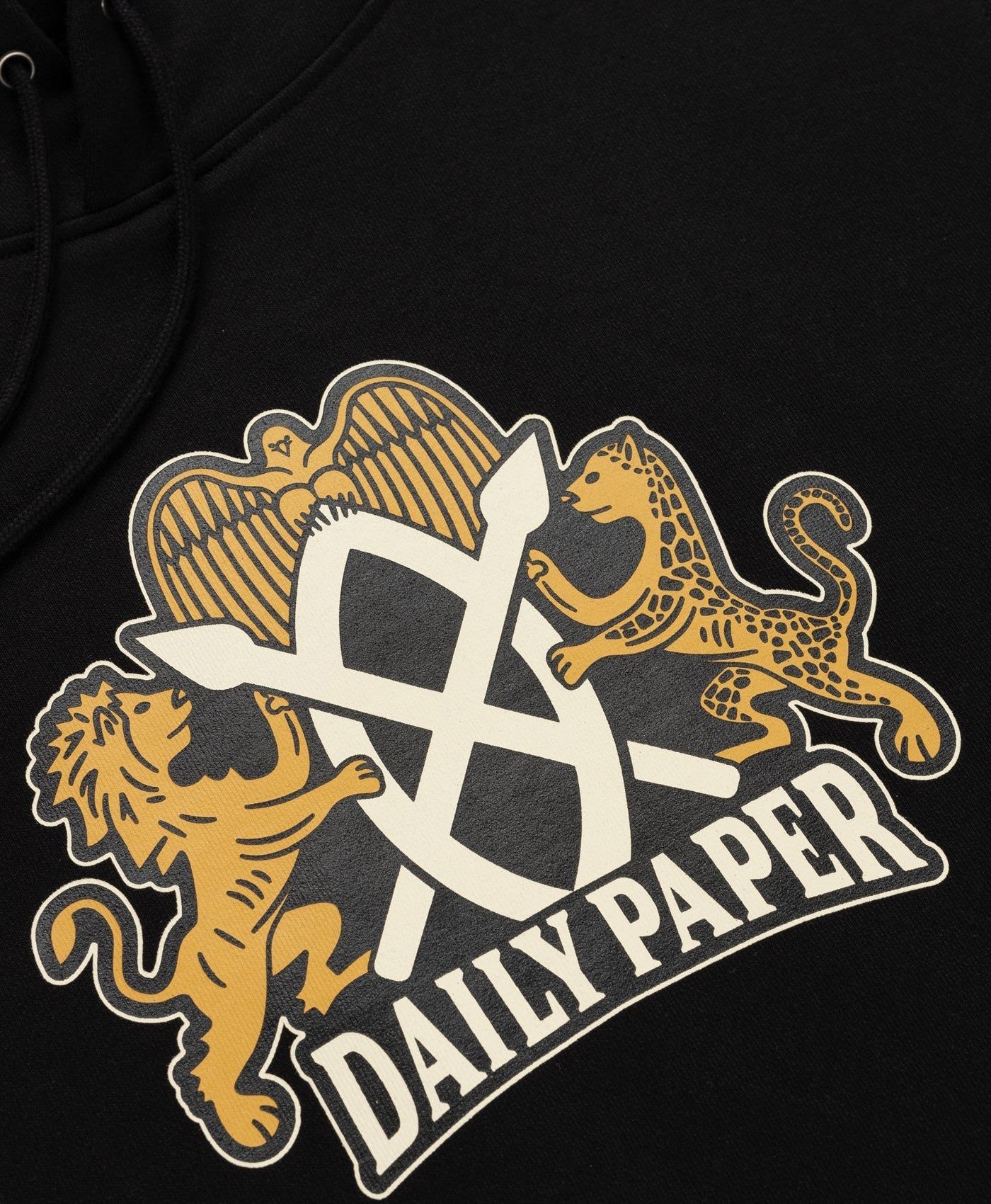 Black Nakato Hoody sold by Daily Paper product image thumbnail 3