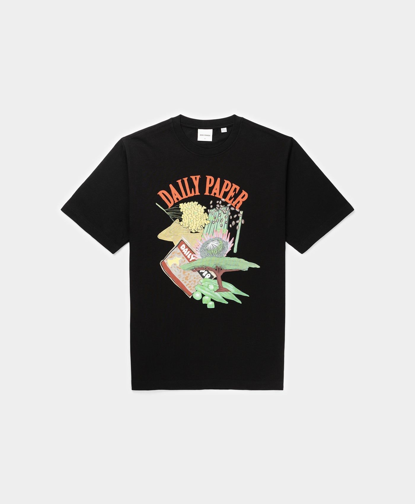 Black Hoji T-Shirt sold by Daily Paper