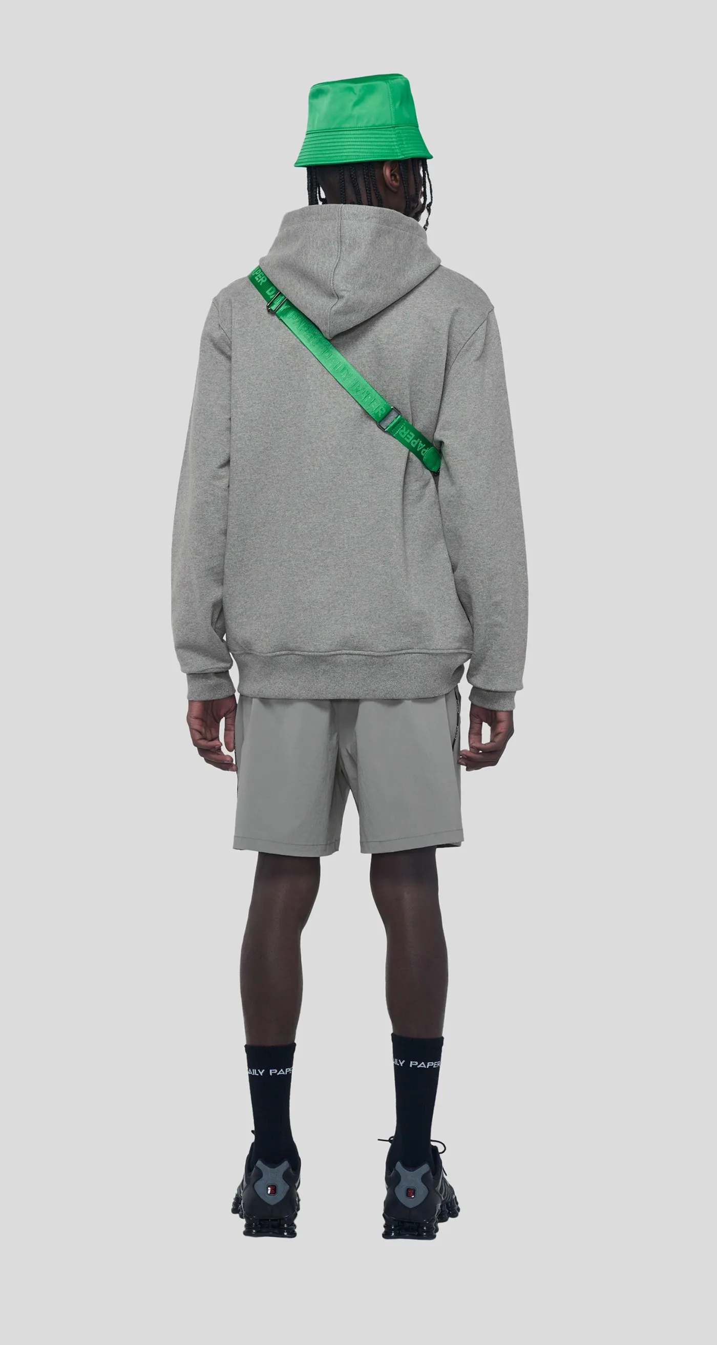 Grey Melange Peroz Hoody sold by Daily Paper product image thumbnail 4