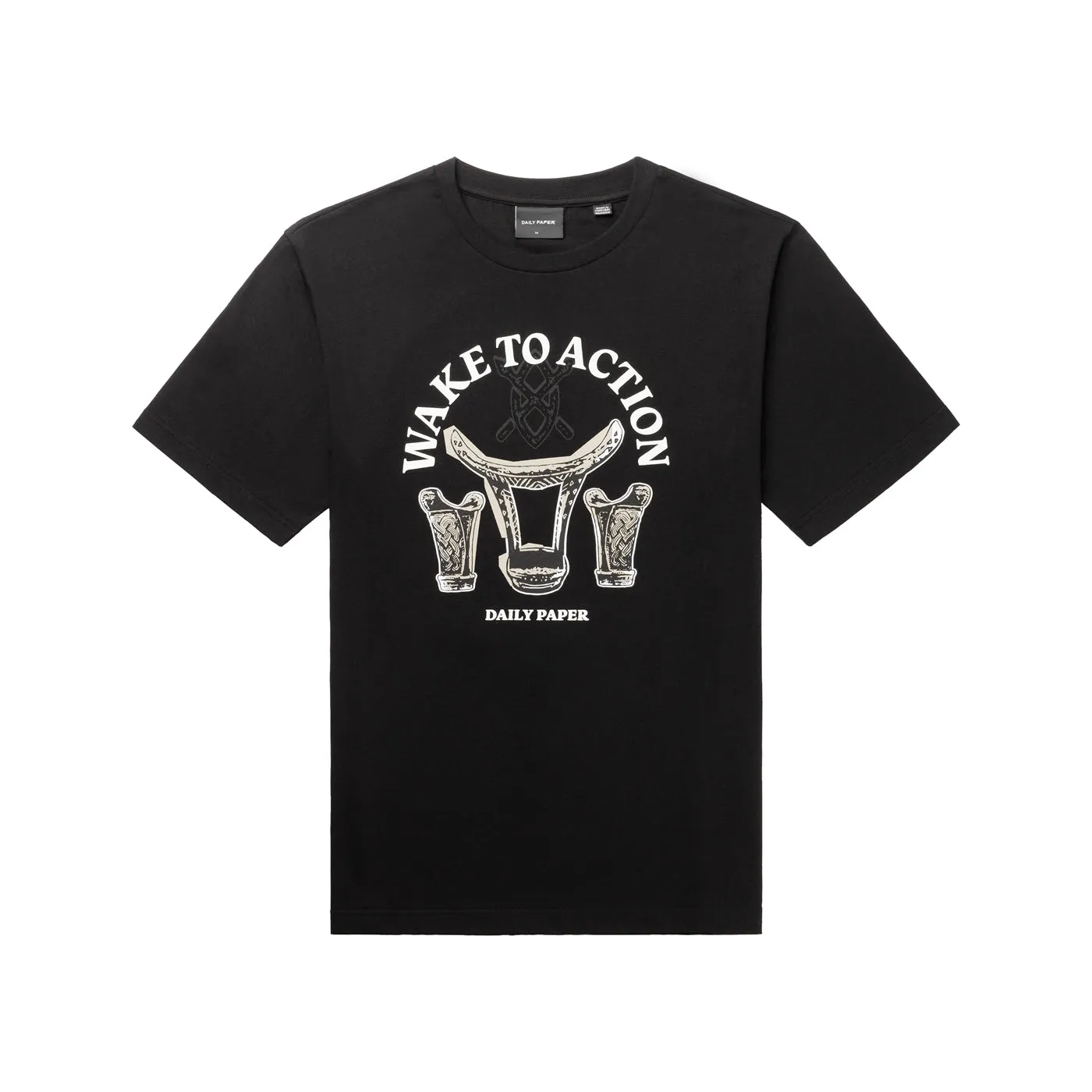 Black Rivo T-Shirt sold by Daily Paper product image thumbnail 5