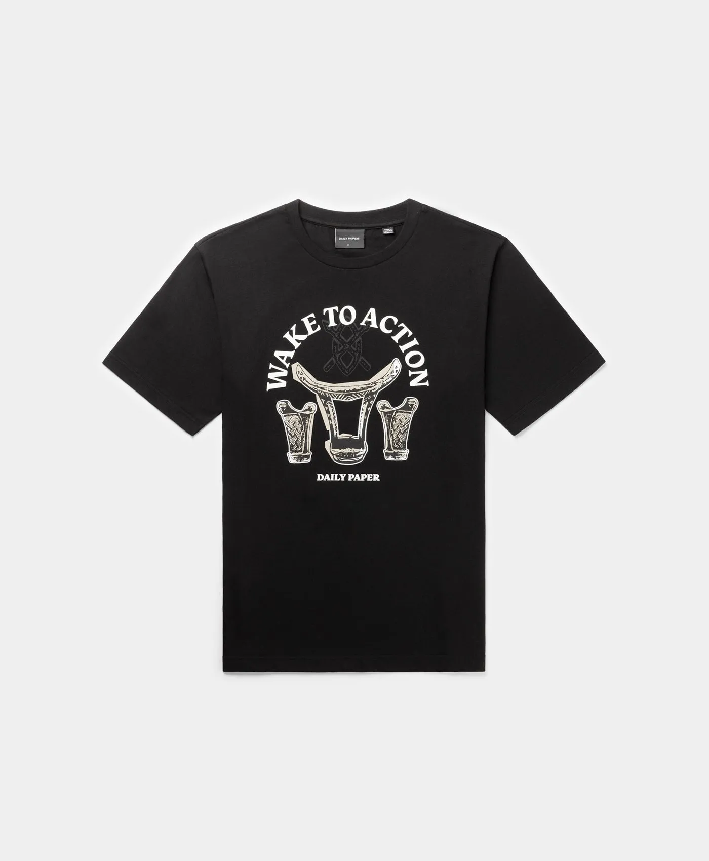Black Rivo T-Shirt sold by Daily Paper