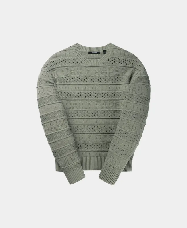 Grey Rajih Knit Sweater sold by Daily Paper