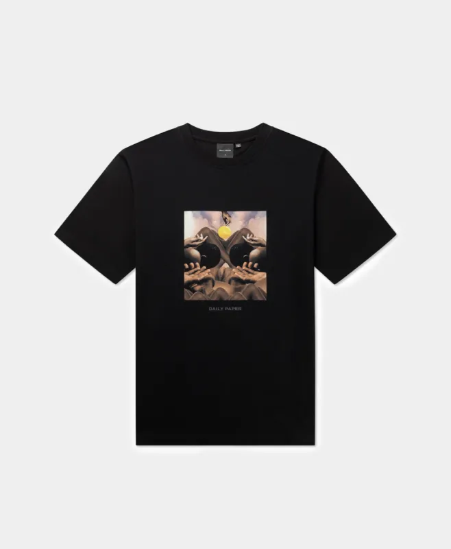 Black Landscape T-Shirt sold by Daily Paper