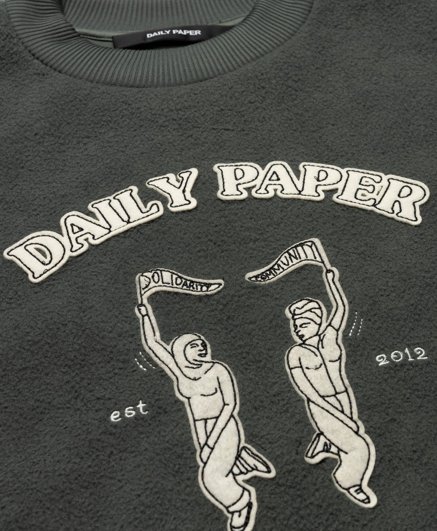 Chic Green Nadifa Sweater sold by Daily Paper product image thumbnail 3