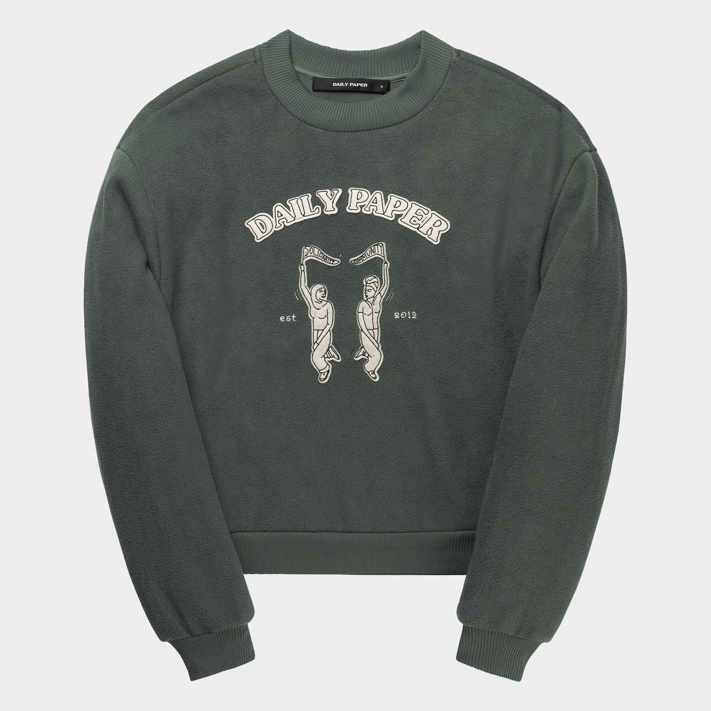 Chic Green Nadifa Sweater sold by Daily Paper product image thumbnail 4