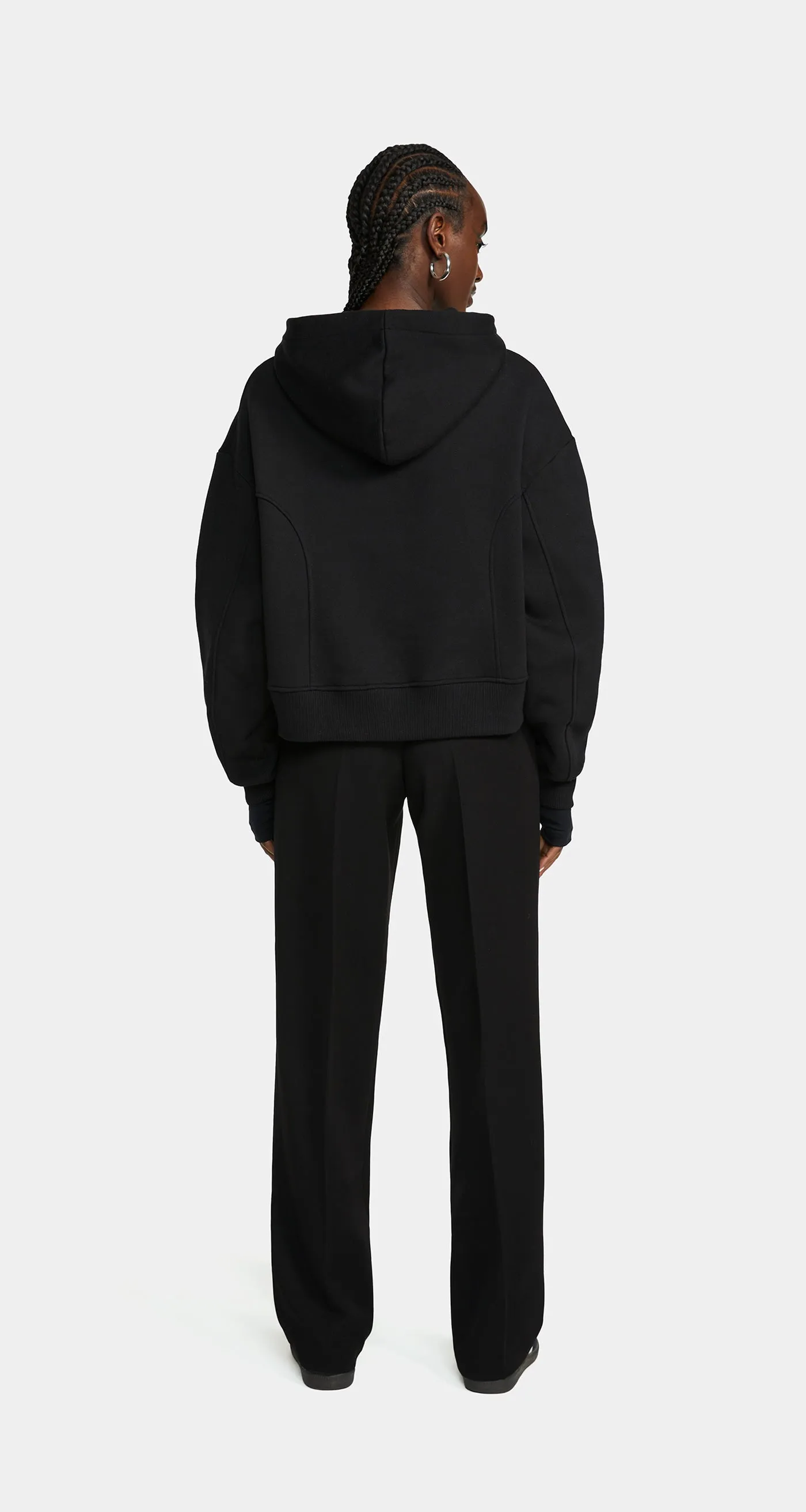 Black Rada Hoodie sold by Daily Paper product image thumbnail 4