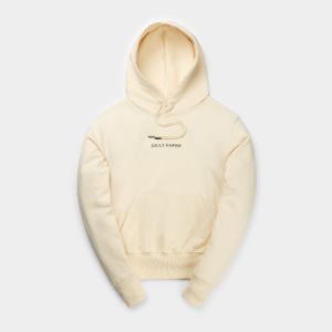 Shortbread White Evvie Type Hoody sold by Daily Paper