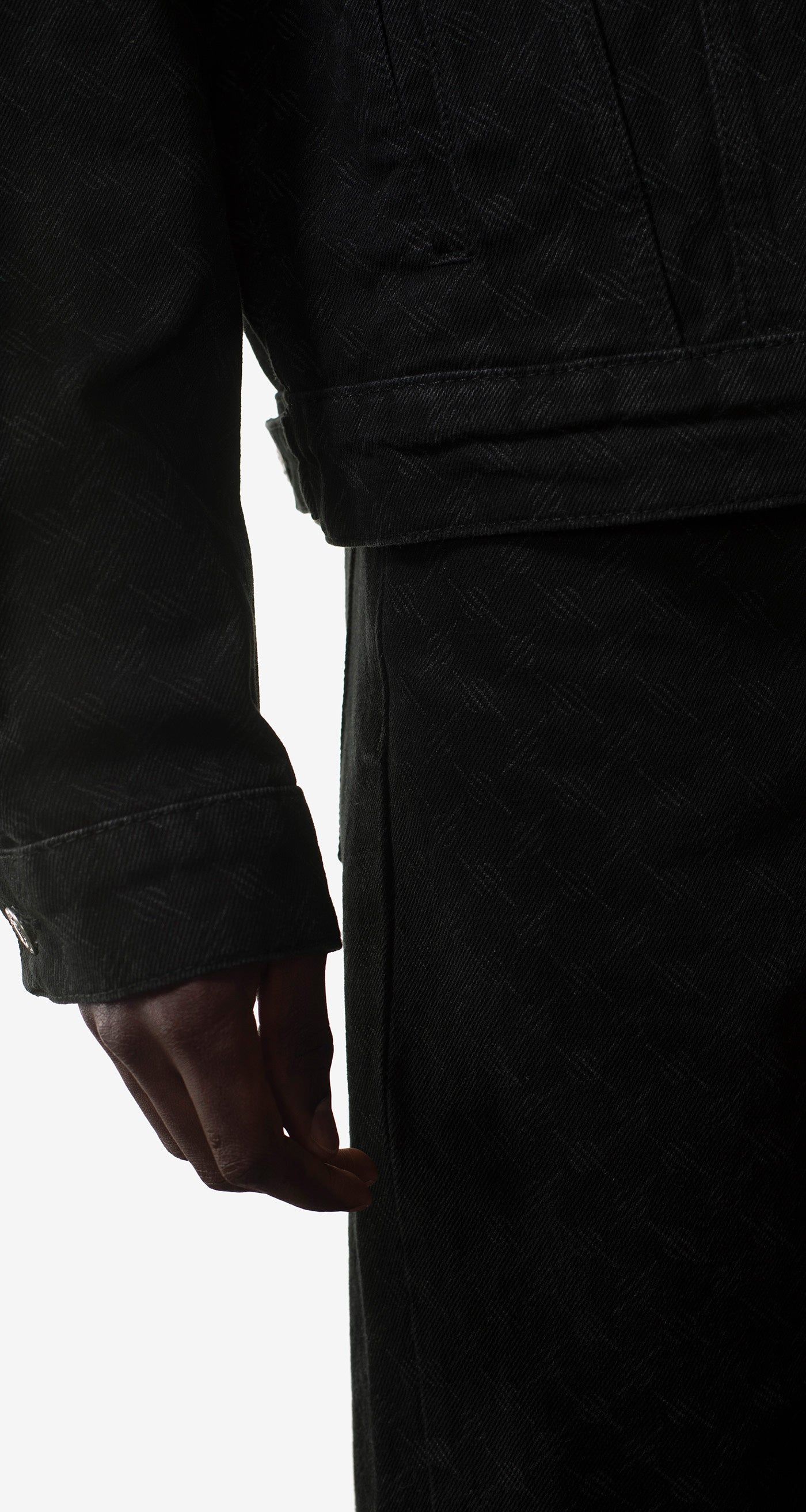 Black Natwa Jacket sold by Daily Paper product image thumbnail 5